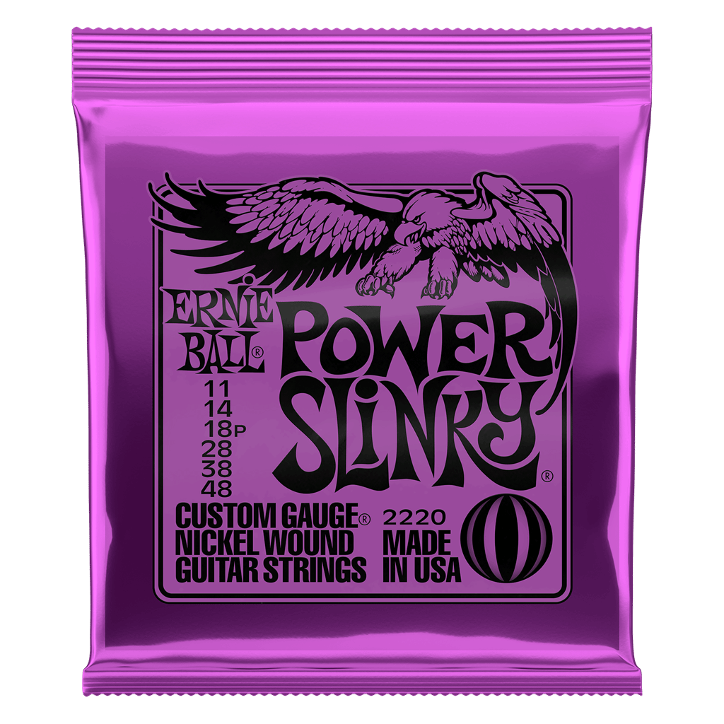 Ernie Ball Power Slinky Electric String Set, 11-48