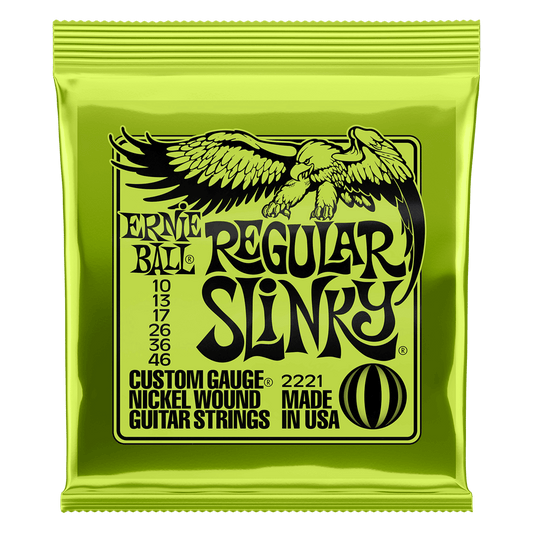Ernie Ball Regular Slinky Electric String Set, 10-46
