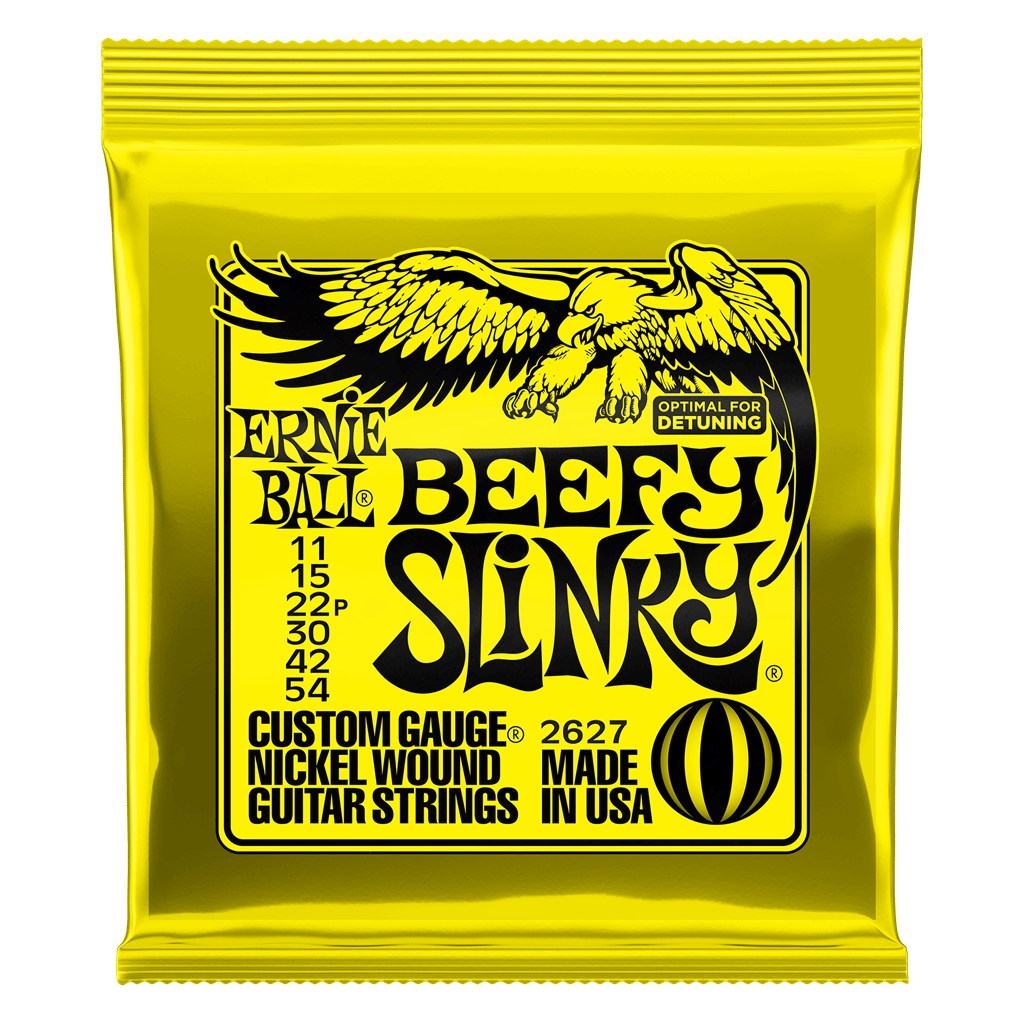 Ernie Ball Beefy Slinky Electric String Set, 11-54