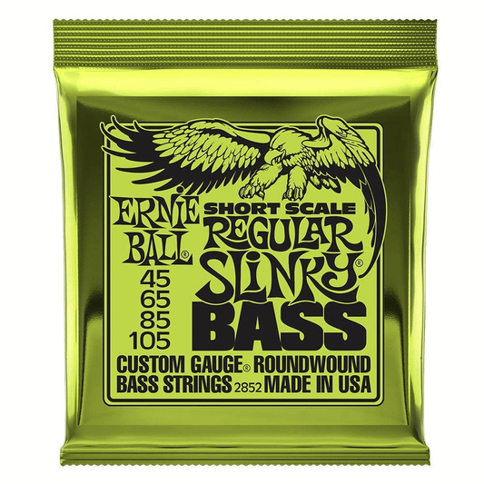 Ernie Ball Regular Slinky Short Scale Bass Set, 45-105