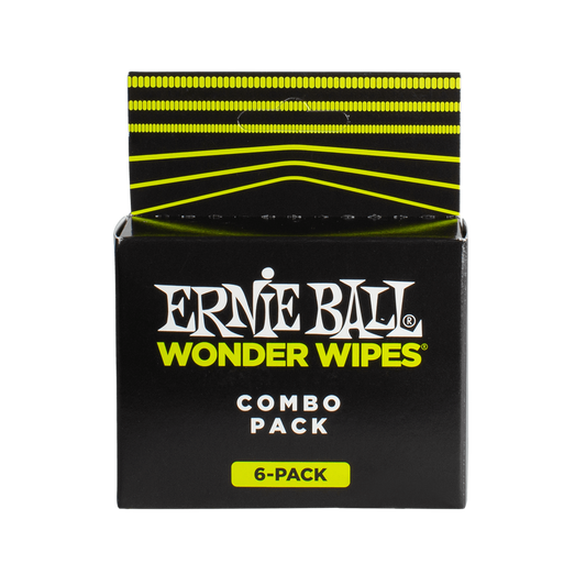 Ernie Ball Wonder Wipes Combo 6-Pack