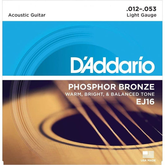 D'addario Phosphor Bronze Acoustic strings
