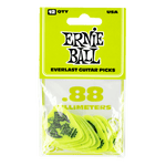 Ernie Ball Everlast Pick 0.88mm Green, 12 Pack