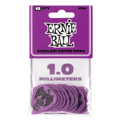 Ernie Ball Everlast 1mm Purple, 12 Pack